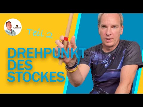 Drehpunkt des Stockes - Teil 2 - Schlagzeug lernen mit Rudi Hein - WANN hält man WIE den Stock?