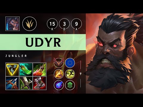 Udyr Jungle vs Kha'Zix - EUW Grandmaster Patch 25.10