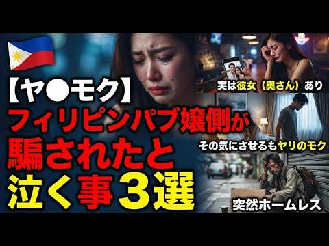 【ヤ●モク】フィリピンパブ嬢側が騙されたと泣く事 ３選 YouTubeサムネイル