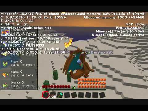 Minecraft : PixelMon Epizoda 1#