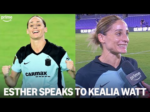 Esther González is chasing the NWSL Golden Boot 👀 | Prime Video
