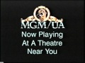 MGM UA Home Video Preview Screen