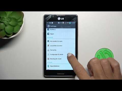 How to Change System Language on LG L7