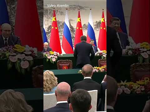 Video Thumbnail: China-Besuch: Xi und Putin demonstrieren Nähe