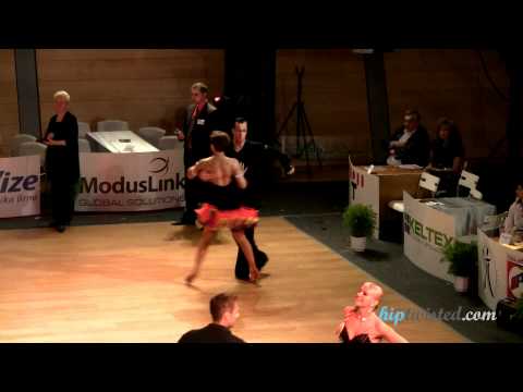 Martin Macoun - Romana Motlova, Brno Open 2012, WDSF senior I latin, 1. round - chachacha