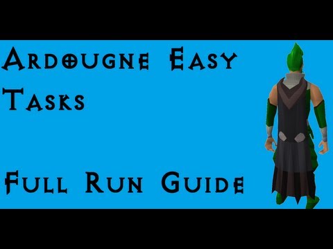 RSTasks: Ardougne Easy Tasks - Full Run Guide