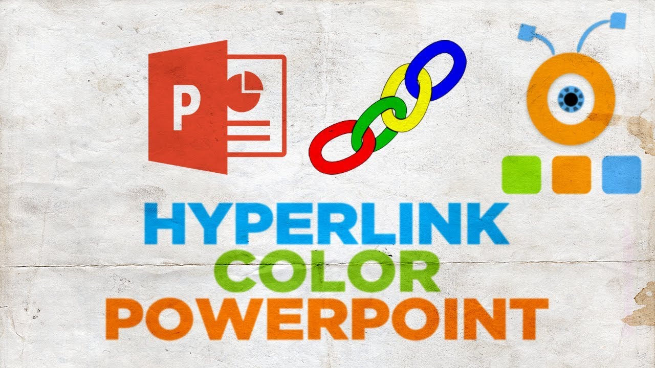 How do I change the font color of a hyperlink in PowerPoint? CrossPointe