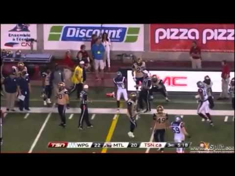 2014 CFL Week 3 Winnipeg Blue Bombers at Montreal Als