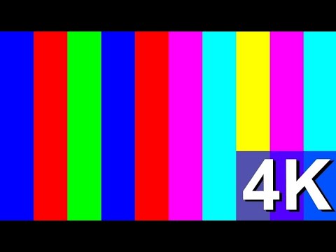 RGB COLOR TEST 4K , PANEL TEST , PIXEL REFRESH