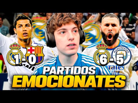 LOS PARTIDOS MAS EMOCIONANTES DEL REAL MADRID EN EL SIGLO - EMOTIVO...