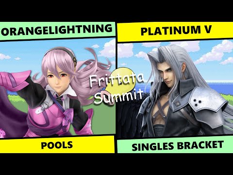 Frittata Summit: Pools - Orangelightning (Corrin) Vs Platinum V (Sephiroth) SSBU Singles