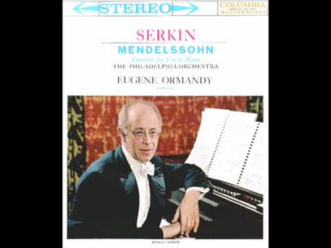 Memdelssohn-Piano Concerto No. 1 in g minor Op. 25 (Conplete)