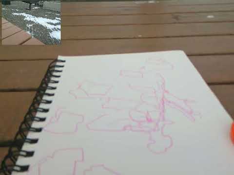 Blind contour drawing Episode 10