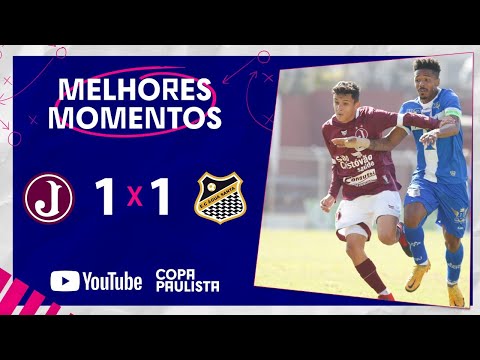 EMPATE NA MOOCA | JUVENTUS 1 x 1 ÁGUA SANTA | MELHORES MOMENTOS | 5ª RODADA | COPA PAULISTA 2022