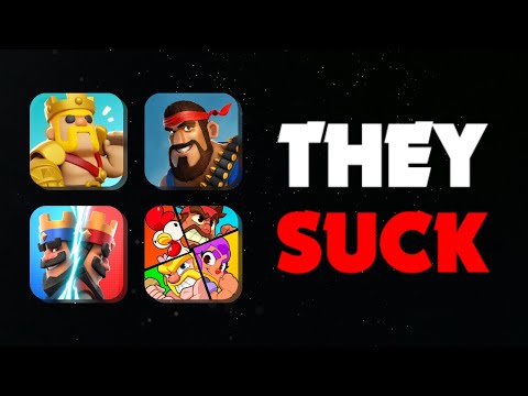Ranking EVERY Supercell Game (Worst to Best)