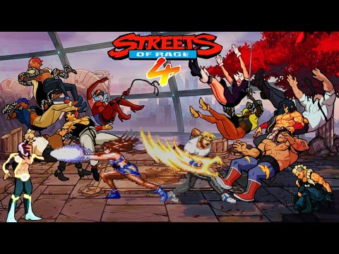 Streets of Rage 4 - Boss Rush Full Combo Axel-Sor2 and Blaze-Sor2 V8