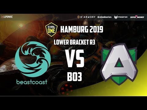 Alliance vs BeastCoast Game 1 (BO3) | ESL One Hamburg 2019 Lower Bracket