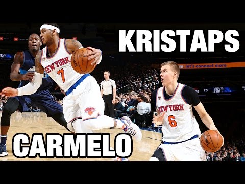 Carmelo & Porzingis Lead Knicks to Home Win