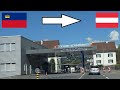 Liechtenstein Austria Crossing The Border By Car