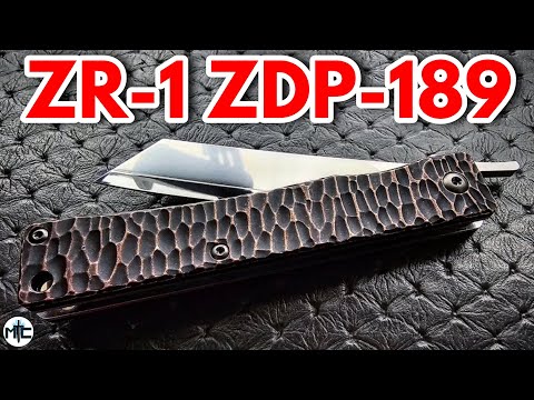 Katsu ZR-1 ZDP-189 Folding Knife - Overview and Review 