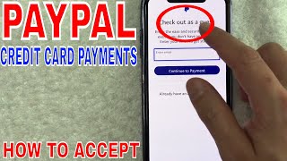 ✅ How To Accept Credit Card Payments With Paypal 🔴