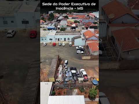 INOCÊNCIA MS, PROJETO VISÃO AÉREA - SEDE DO PODER EXECUTIVO.