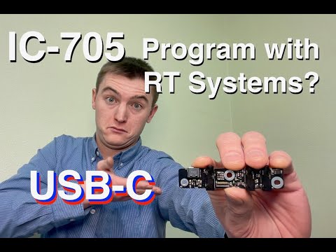 Program Icom 705 USB-C with RT Systems