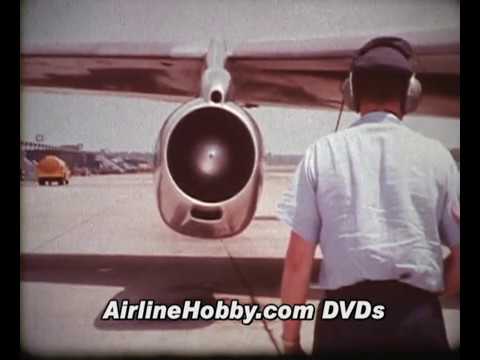 JAL Convair CV880 TCA Trans-Canada DC-8 Braniff Boeing 707 1960s classic airline action