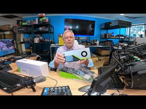 UNBOXING  RTX Quadro 4000