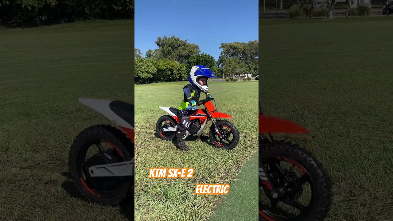 Fraser’s new KTM SX-e 2 electric motorcross bike #ktm #finke #electricbike