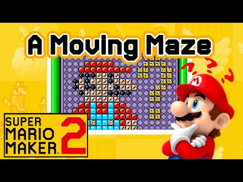 A Moving Maze That Makes No Sense! - Super Mario Maker 2