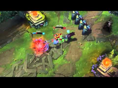 Zed vs Azir nice outplay
