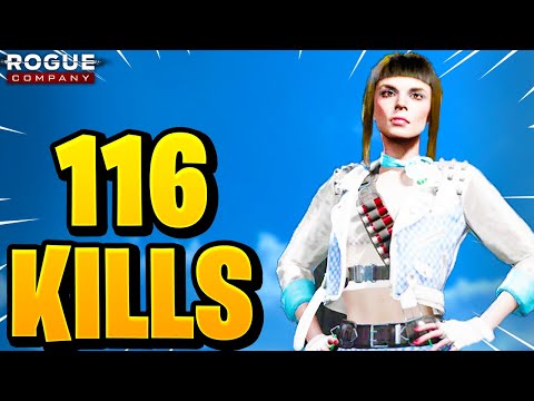 My NEW Kill RECORD in Rogue Company! 😯 INSANE 116 KILL GAME! (Rogue Company Gameplay)