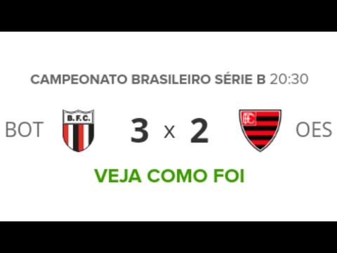 Botafogo-SP 3 x 2 Oeste - Melhores Momentos (HD) - Brasileirão Série B 02/08/2019