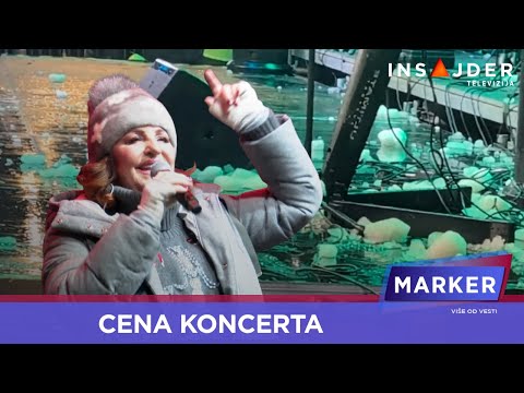 Koncert uz grudve: Šta se dešavalo na koncertu Ane Bekute?