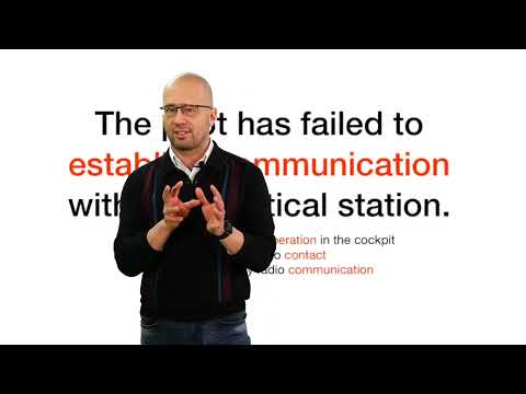 Aviation English. ICAO: Word of the day: Communication