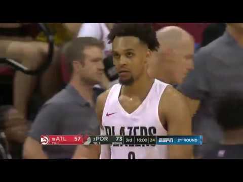 NBA Atlanta Hawks vs Portland Trail Blazers   Summer League   Jul 12,  2018