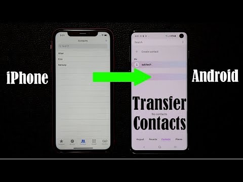 How to Transfer Contacts from iPhone to Android