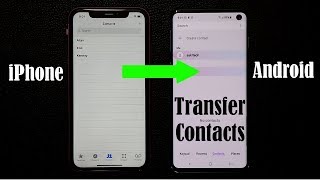 How to Transfer Contacts from iPhone to Android