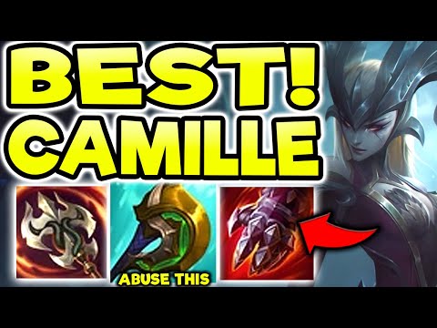 CAMILLE TOP IS AN ABSOLUTE BEAST IN SEASON 12! - S12 CAMILLE TOP GAMEPLAY! (Season 12 Camille Guide)