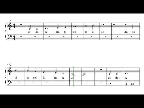 Lección 4 Método solfeo Hilarión Eslava Lección 4 Libro 1