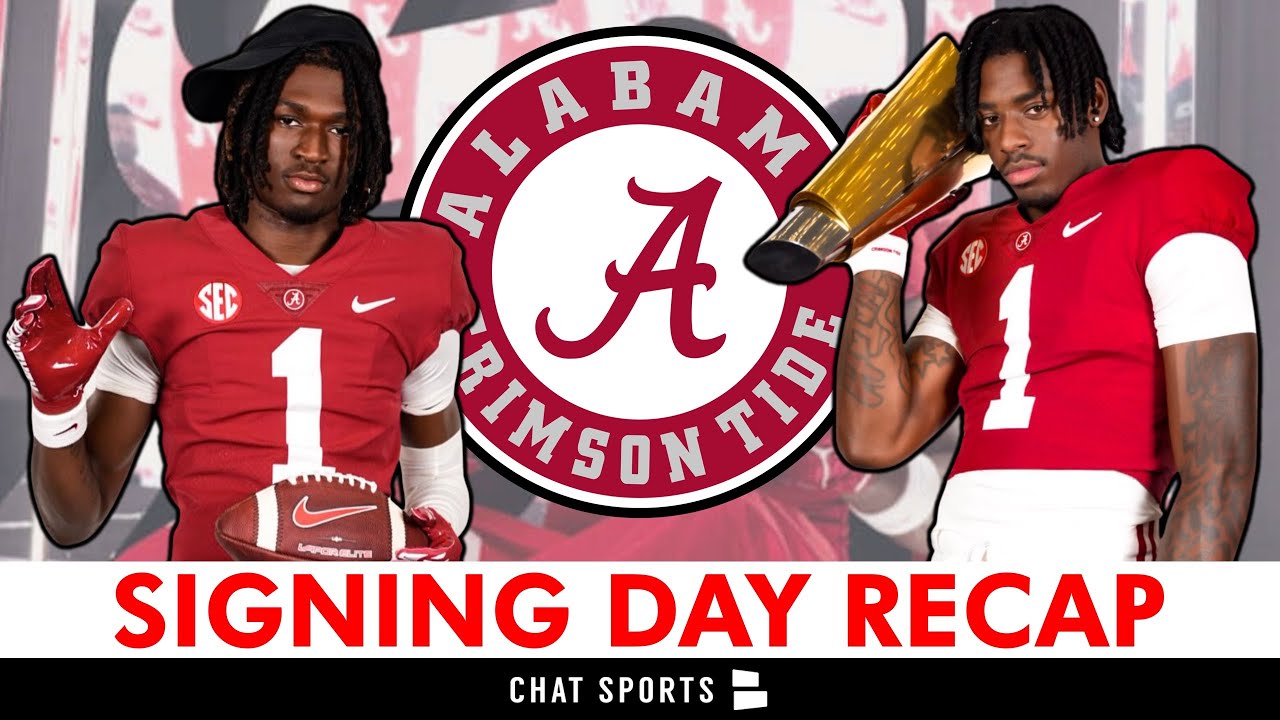 Alabama Football Gets GOOD News On Early National Signing Day: 20 Recruits Sign Ft. EJ Crowell