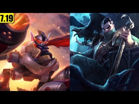 rumble top vs swain - patch 7.19 - full game - Oct 3, 2017