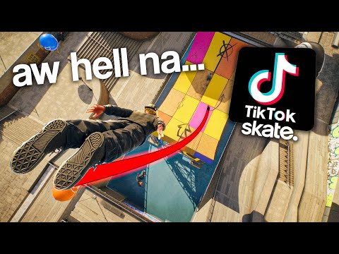 these viral tiktok skate lines costed my SANITY..