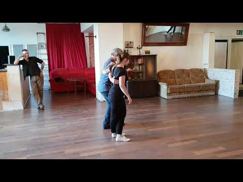 Level 4 Out Side Turn vom Swing Out und Lock Step Promenade Lindy Hop Recap