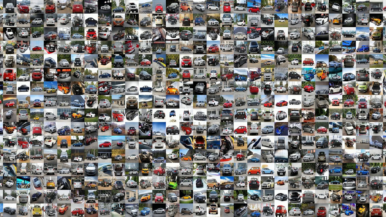 StyleGAN2 training process sample