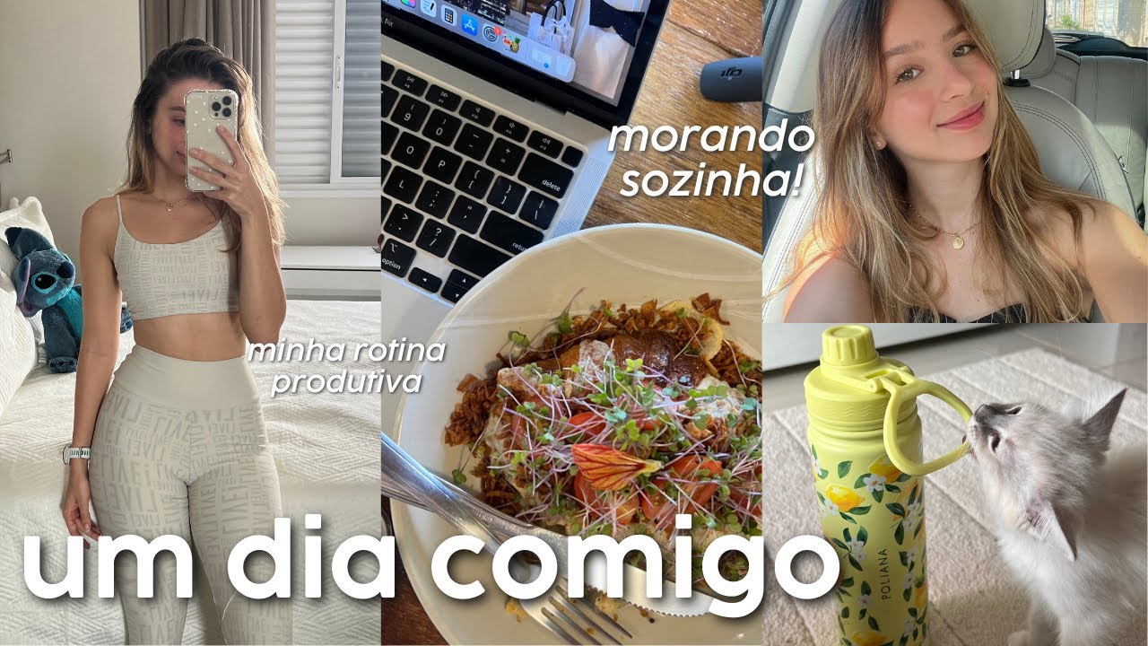 UM DIA PRODUTIVO COMIGO | rotina morando sozinha, cafeteria, estudos...