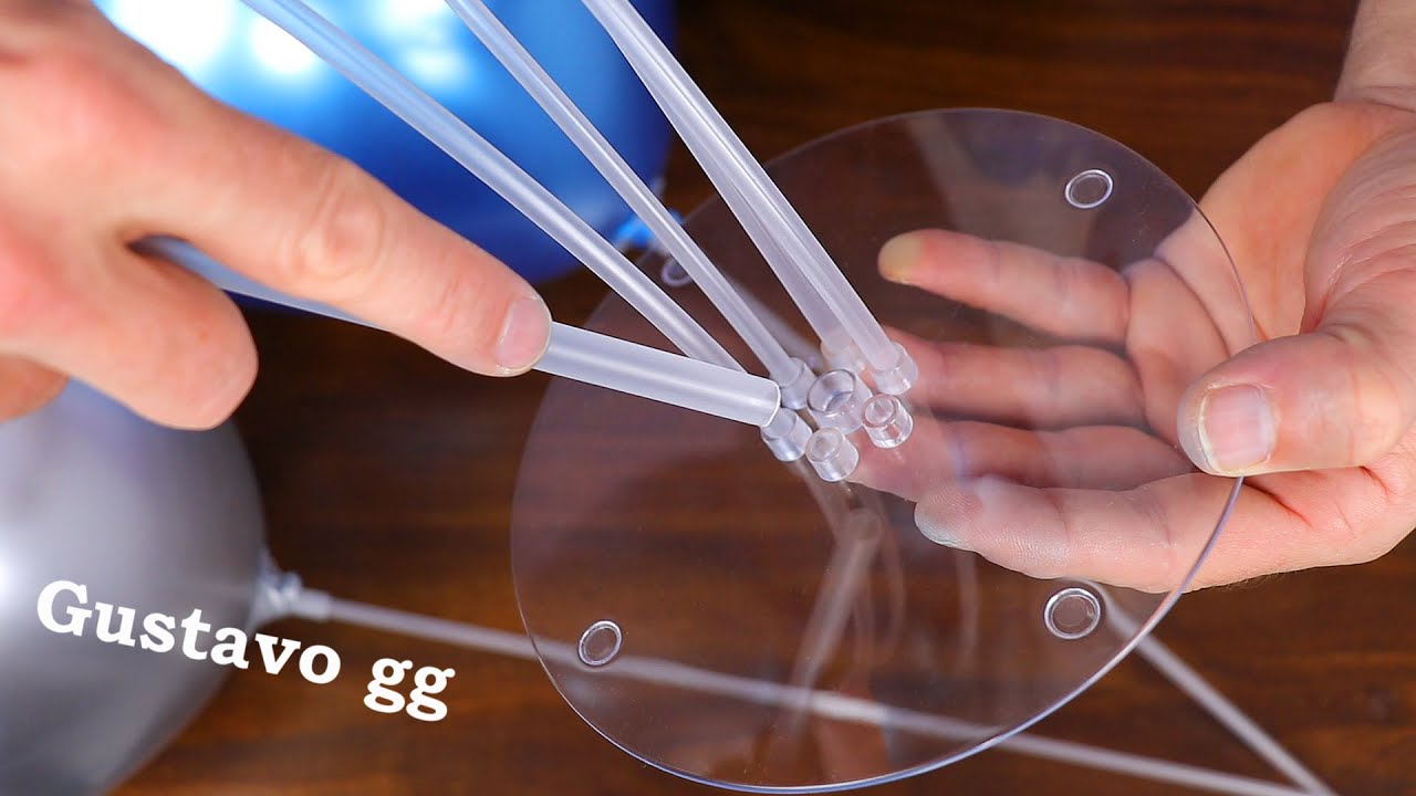 DECORACIONES PARA CUMPLEAÑOS 🥳 (arreglos con globos) ✨ centro de mesa - gustavo gg