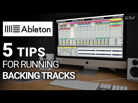 5 TIPS for running Backing Tracks live | Ableton Live