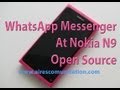 WhatsApp messenger install in nokia N9 
